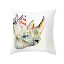 Axyaa Cute Giraffe Pattern Throw Pillowcase