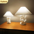 Axyaa Wabi Sabi Style Table Lamp for Living Room, Bedroom, Hotel - Danish Design