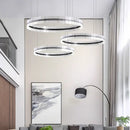 Axyaa Acrylic LED Pendant Lamp for Model Room, Study, and Restaurant.