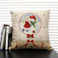 Axyaa Merry Christmas 45x45CM Cushion Cover for Home Decor