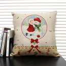 Axyaa Merry Christmas 45x45CM Cushion Cover for Home Decor