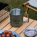 Axyaa 320ml Stainless Steel Double Layer Water Cup for Home, Outdoor, Camping