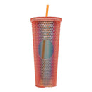 Axyaa Double Layered Straw Cup: Diamond Radiant Water, Coffee, Drinks, Mugs