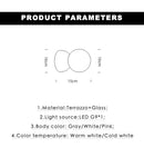 Axyaa Terrazzo Cement Wall Lamp Modern Background Hallway Stairs Ceiling Light