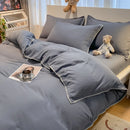 Axyaa Super Soft Cotton Bed Set, Four Season Down Duvet Cover, Great Gift Choice