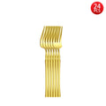 Axyaa Gold Stainless Steel Cutlery Set - Knife Fork Spoon in 5/6/20/30pcs