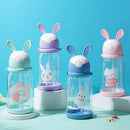 Axyaa 600ml Cartoon Kids Straw Cup | Leakproof BPA-Free Water Bottle for Girls