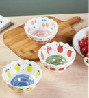 Axyaa Ceramic Fruit Salad Ice Cream Dessert Rice Bowl