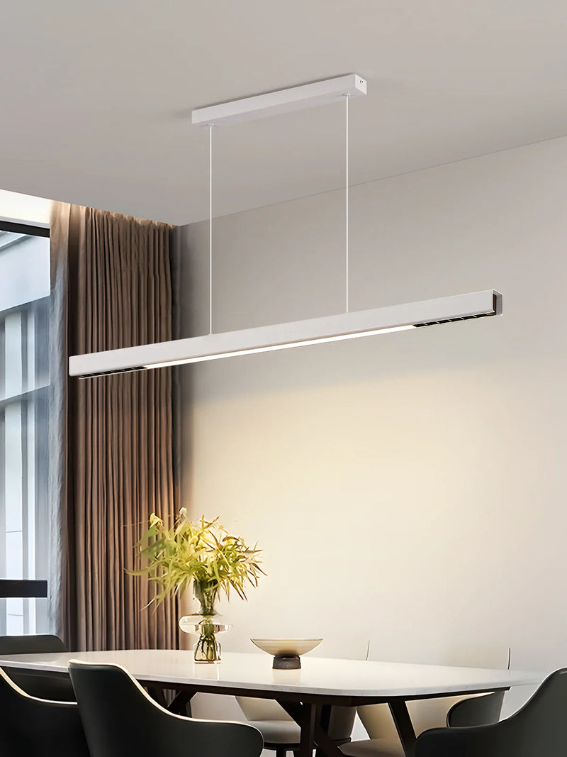 Axyaa Black Chandelier Nordic Modern Lamp for Restaurants, Bars, and Kitchens