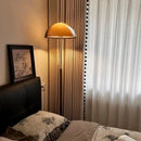 French Vintage Walnut Floor Lamp by Axyaa for Bedside & Living Room