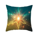 Axyaa Starburst Pattern Throw Pillow Covers for Sofa, Bedroom, Car
