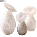 Axyaa Cloud Glass Vase Artificial Flower Decor Floral Shaped Desk Decoration