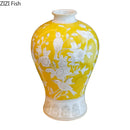 Axyaa Blue White Vase Pot Flower Arrangement Room Decor Aesthetic Flowers Vases
