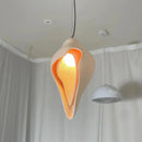 Axyaa Rustic French Conch Pendant Light for Home Restaurant Bar Bedroom Decor