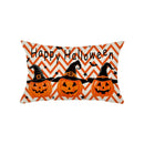 Axyaa Halloween Pumpkin Pillow Cover Fun and Simple Design