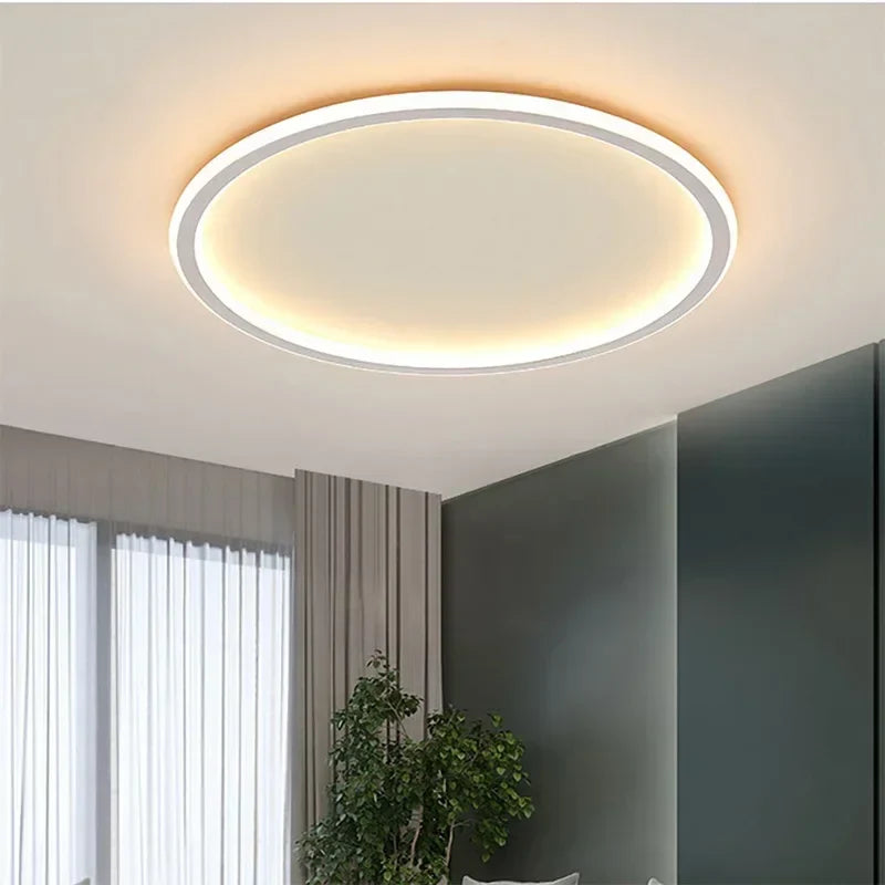 Axya Circular LED Ceiling Light with Remote Control for Various Rooms