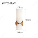 Axyaa LED Glass Wall Lamp for Living Room Bedroom Decor