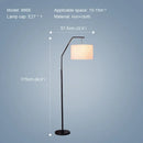 Axyaa Nordic Fishing LED Floor Lamp - Modern Living Room Decor