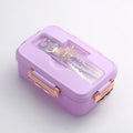 Axyaa Kids Leakproof Bento Lunch Box with Compartments