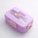 Axyaa Kids Leakproof Bento Lunch Box with Compartments