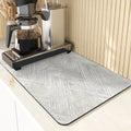 Axyaa Striped Dining Table Mat Coasters - Absorbent Placemats for Kitchen
