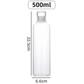 Axyaa Glass Water Bottle: Portable Multi-function Milk Cup for Travel and Sports