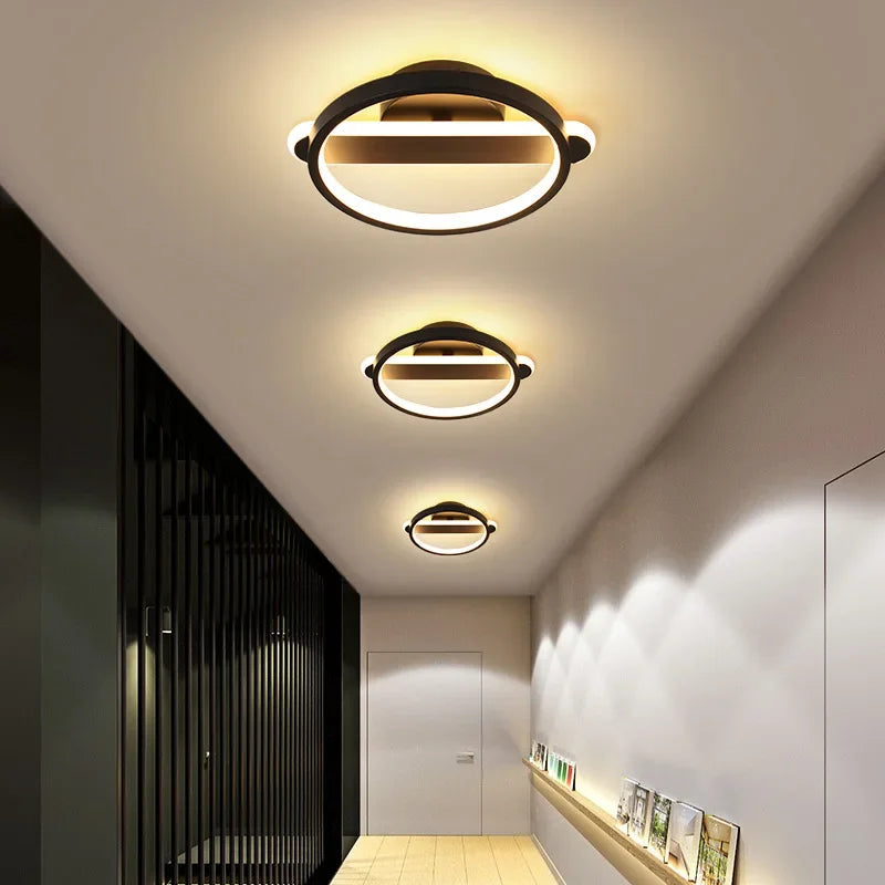 Axya Modern LED Ceiling Light: Sleek Indoor Lighting for Bedroom, Stairs & Bathroom