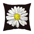 Axyaa Blue & White Daisy Cushion Cover: Elegant Home Decor for Living Room & Sofa