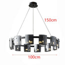 Axyaa Modern LED Pendant Light Chandeliers for Living Room Indoor Lighting