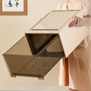 Axyaa Brown Drawer Storage Box for Clothes, Toys, Shoes - Space-Saving Organizer