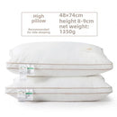 Axyaa Cotton Soybean Fiber Pillow for Neck Support and Comfort