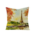Axyaa Maple Leaf Sunflower Pillowcase for Living Room Bedroom Decor, 45*45cm