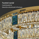 Axyaa Crystal Shell LED Ceiling Chandelier for Elegant Indoor Lighting