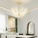 Axyaa LED Butterfly Chandelier: Modern Pendant Light for Living Room & Dining Table
