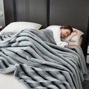 Axyaa Faux Fur Thick Warmth Blanket: High Quality, Soft & Fluffy Sofa Throw