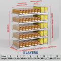 Axyaa Auto Pusher Cigarettes Display Stand for Supermarkets & Stores