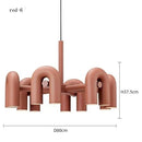Axyaa U-shaped Pendant Lamp for Modern Living-Dining Room, Bedroom, Boys' Room