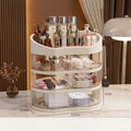 Axyaa Cosmetic Organizer Makeup Storage Box Drawer Large Capacity Dustproof Rack