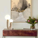 Nordic Glass Desk Lamp Axyaa LED Table Light Original Design Bedroom Study Resin Body