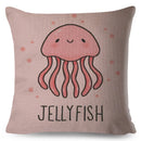 Axyaa Cartoon Cat Cushion Cover 45x45cm