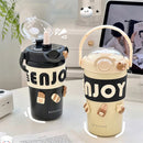 Axyaa Insulated Stainless Steel Travel Mug Thermal Cup - 450ml
