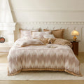 Axyaa Winter Zebra Flower Velvet Bedding Set 5D Print Quilt Cover Pillowcase