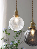 Modern Minimalist LED Glass Ceiling Chandelier by Axyaa