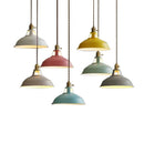 Axyaa Vintage Metal Pendant Light Adjustable Hanging Lamp for Kitchen Island.
