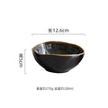 Axyaa Flame-Killed Ceramic Soup Pasta Salad Serving Bowls Set