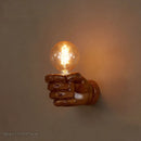 Axyaa Nordic Resin Metal Wall Sconce - Left & Right Hand Bedside Wall Light