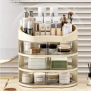 Axyaa Cosmetic Organizer Makeup Storage Box Drawer Large Capacity Dustproof Rack