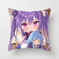Axyaa Hu Tao Square Cushion Pillow - Cosplay Anime Pillowcase Gift