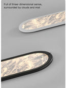 Axyaa Modern Italian Style Cloud Ceiling Lamp for Long Corridors and Aisles