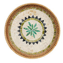 Axyaa Rattan Tray Storage Baskets - Korean Style Shell Decor Crafts for Home